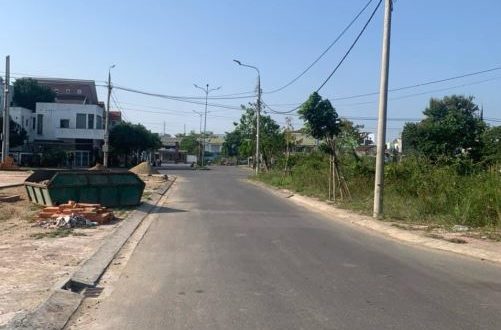 Lô góc đẹp mặt tiền Lê Văn Hưu kdc Gò Đá