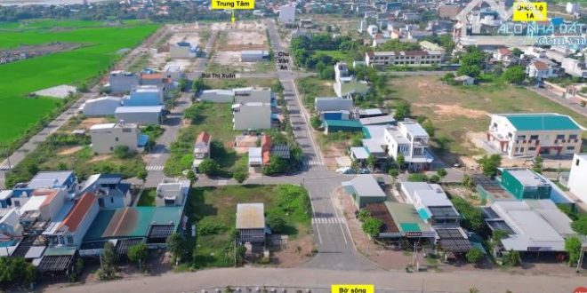 Bán Mặt tiền trục đường Chu Văn An Đất ở đô thị khu Lê Phan thị trấn sông Vệ giá chỉ 9xx