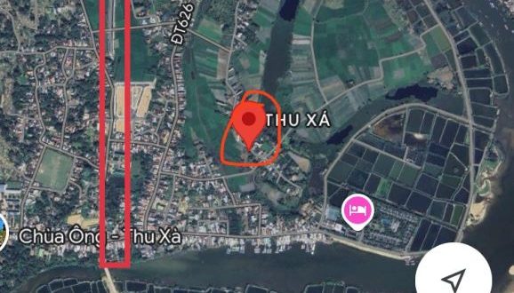 Bán đất vườn Nghĩa hoà gần biển 404 m2 2 diện cách tp. Quảng ngãi 8km