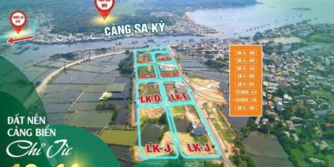 Bán lô góc đất biển tịnh kỳ tp. Quảng Ngãi