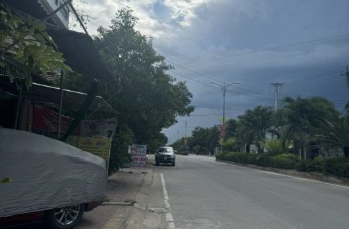 CHO THUÊ ĐẤT DÀI HẠN TẠI MẶT TIỀN ĐƯỜNG SỐ 33 LÊ QUÝ ĐÔN, TT LA HÀ, QUẢNG NGÃI: 2TR/THÁNG
