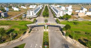 Đất KĐT Phú Mỹ lô Lk01-23 có sẵn móng, diện tíc 5 x 25m, sẵn sổ.