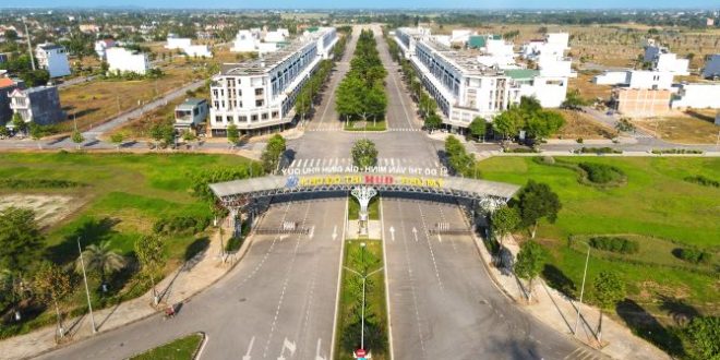 Đất KĐT Phú Mỹ lô Lk01-23 có sẵn móng, diện tíc 5 x 25m, sẵn sổ.