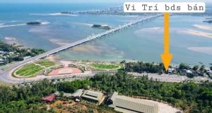 Bán đất view sông trà khúc , tại chân cầu cổ luỹ tp .quảng Ngãi