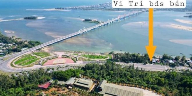 Bán đất view sông trà khúc , tại chân cầu cổ luỹ tp .quảng Ngãi