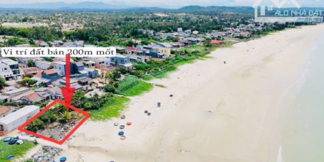 BÁN LÔ MẶT BIỂN CHÂU TÂN – QUẢNG NGÃI GẦN 100M2 THỔ CƯ CHỈ 1.3 TỶ