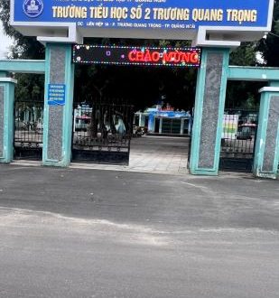 Bán đất ở 127 m2 ngay cổng Trường Tiểu học số 2 Trương Quang Trọng