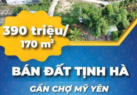 ĐẤT XÃ TỊNH HÀ - CÁCH KCN VSIP 6KM - THÍCH HỢP VỢ CHỐNG TRẺ ĐI LÀM TẠI KCN VSIP AN CƯ