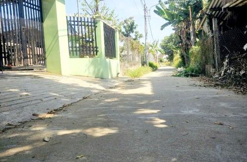 Cần bán vườn 259m2 (6x43m) Đường Bê tông 4m Nghĩa Dũng, TP Quảng Ngãi