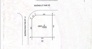 Bán lô Biệt thự siêu đắc địa 520m2 (22x24)m view Bờ hồ, Khu đô thị Ngọc Bảo Viên