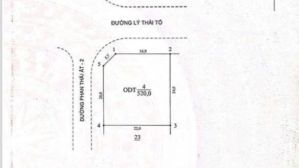 Bán lô Biệt thự siêu đắc địa 520m2 (22x24)m view Bờ hồ, Khu đô thị Ngọc Bảo Viên