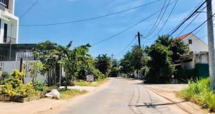 Bán lô đất đẹp 5,2x20m Hướng Đông, mặt tiền Hoàng Văn Thụ, Tp Quảng Ngãi