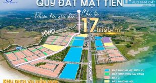 CƠ HỘI SỞ HỮU SIÊU MẶT TIỀN  VSIP QUẢNG NGÃI - GIÁ CHỈ TỪ 17TR/ M2