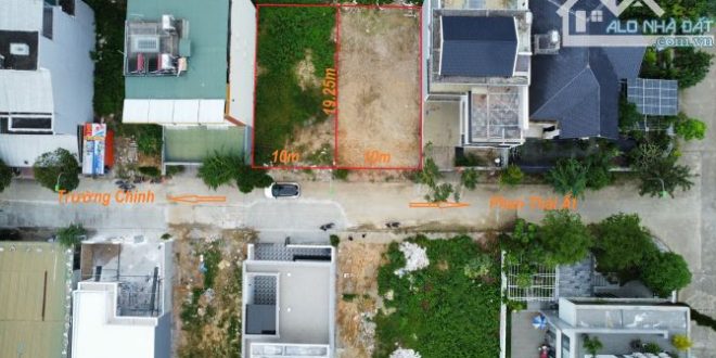 Lô đôi biệt thự khu Bầu Giang Cầu Mơi hướng Đông, 385m2 (20x19.25) SHR giá 3.3tỷ/lô
