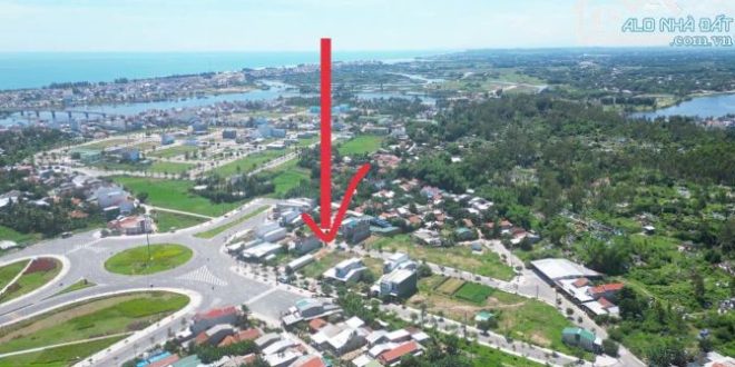 Bán lô đất tái định cư Cầu Cổ Luỹ xã Nghĩa Phú, 100m2 hướng Bắc giá 1250 triệu, SHR
