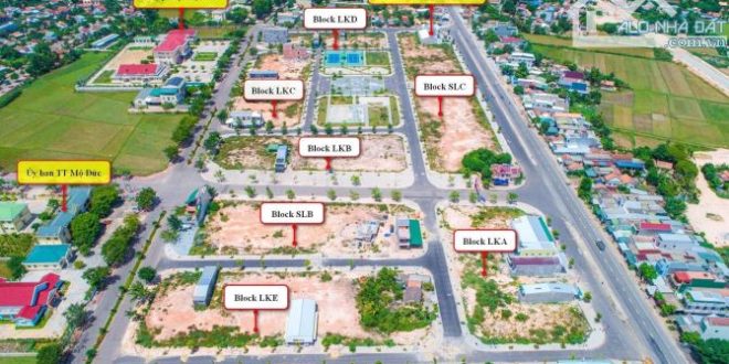 Bán đất KDC An Phú Mộ Đức giá chỉ từ 1,0xx tỷ