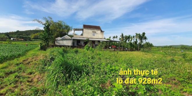 Bán lô đất 928M2, Tịnh Ấn Đông, đường ô tô, Giá 1,580 tr, thương lượng mạnh