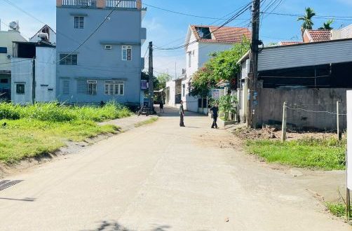 Bán lô đất đẹp 5,11x25,5m đường Ô tô tránh nhau, Nghĩa Kỳ