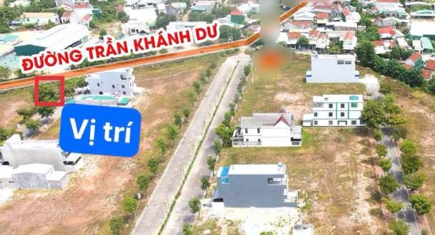 Bán lô góc MT Đường Trần Khánh Dư  2 diện KĐT Phú Mỹ  tp. Quảng Ngãi