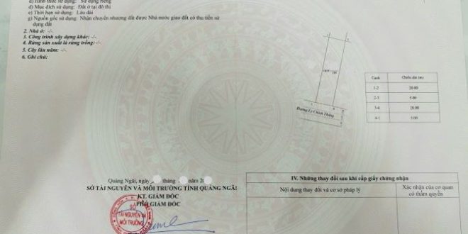 MẶT TIỀN LÝ CHÍNH THẮNG GẦN QUÁN CÀ PHÊ KHÔNG GIAN VIỆT