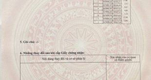 Cần bán lô đất mặt tiền Hoàng Văn Thụ, Dt. 4,9x20m Hướng Đông, P.Quảng Phú, Tp. Quảng Ngãi